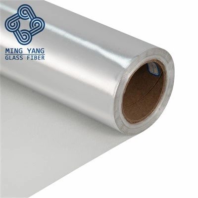 Yong'inga chidamli alyuminiy qoplamali shisha tolali mato mato